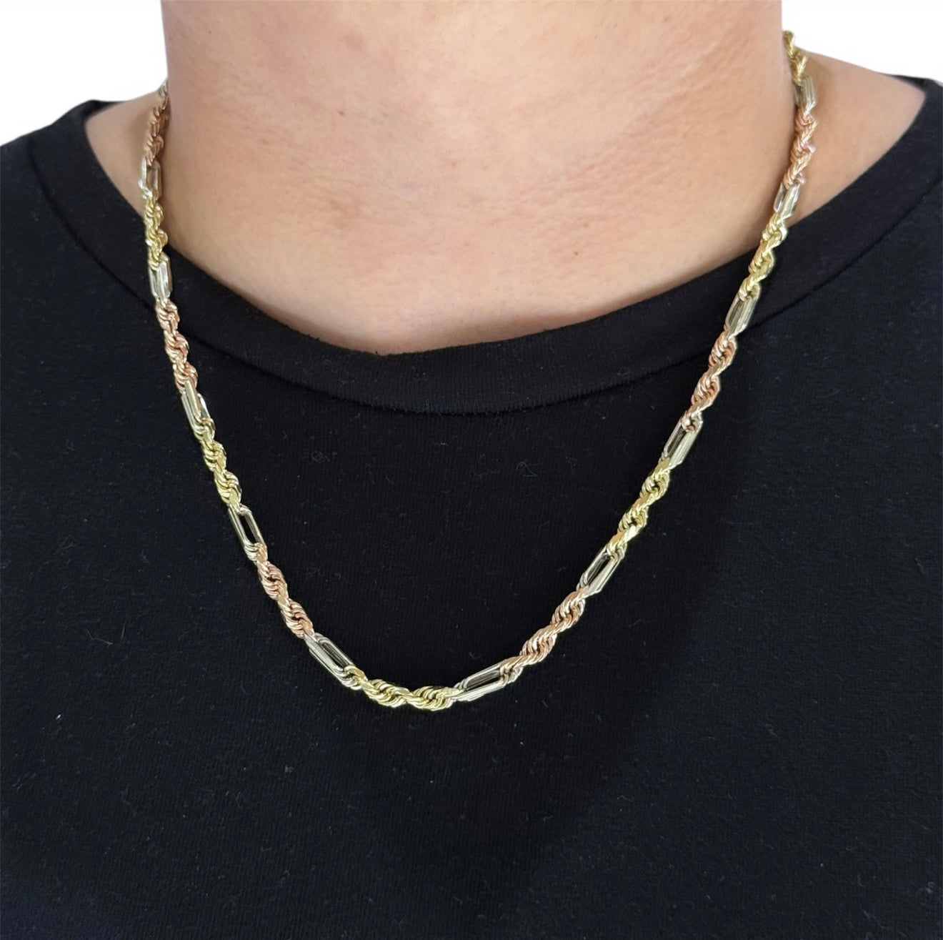 Torzal sólido Oro 14K