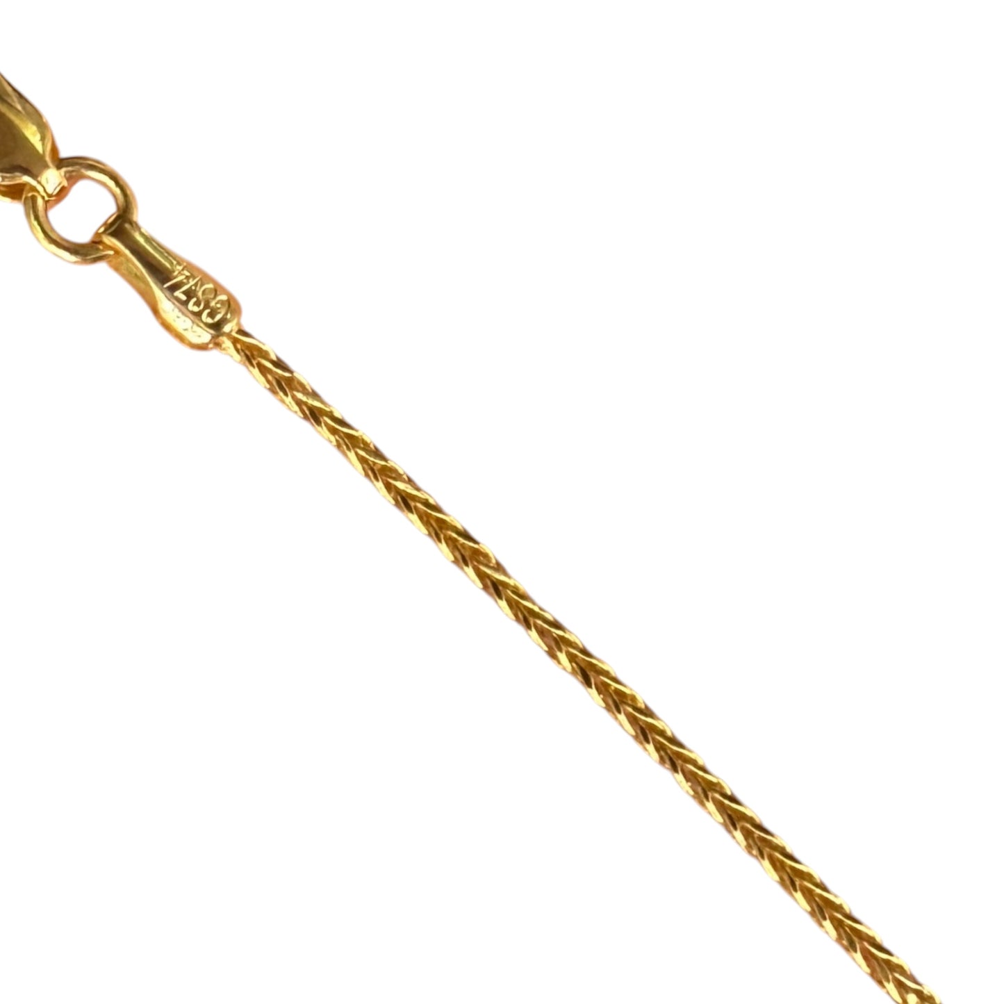 Cadena espiga Oro 14K