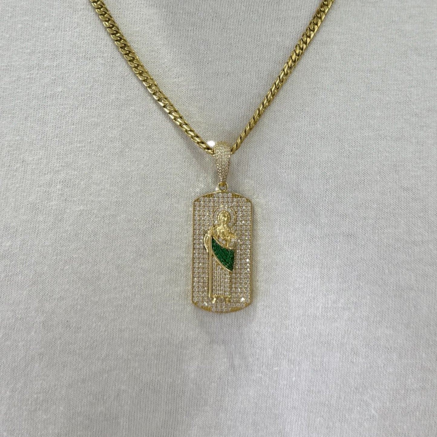 San Judas Tadeo Oro 10k