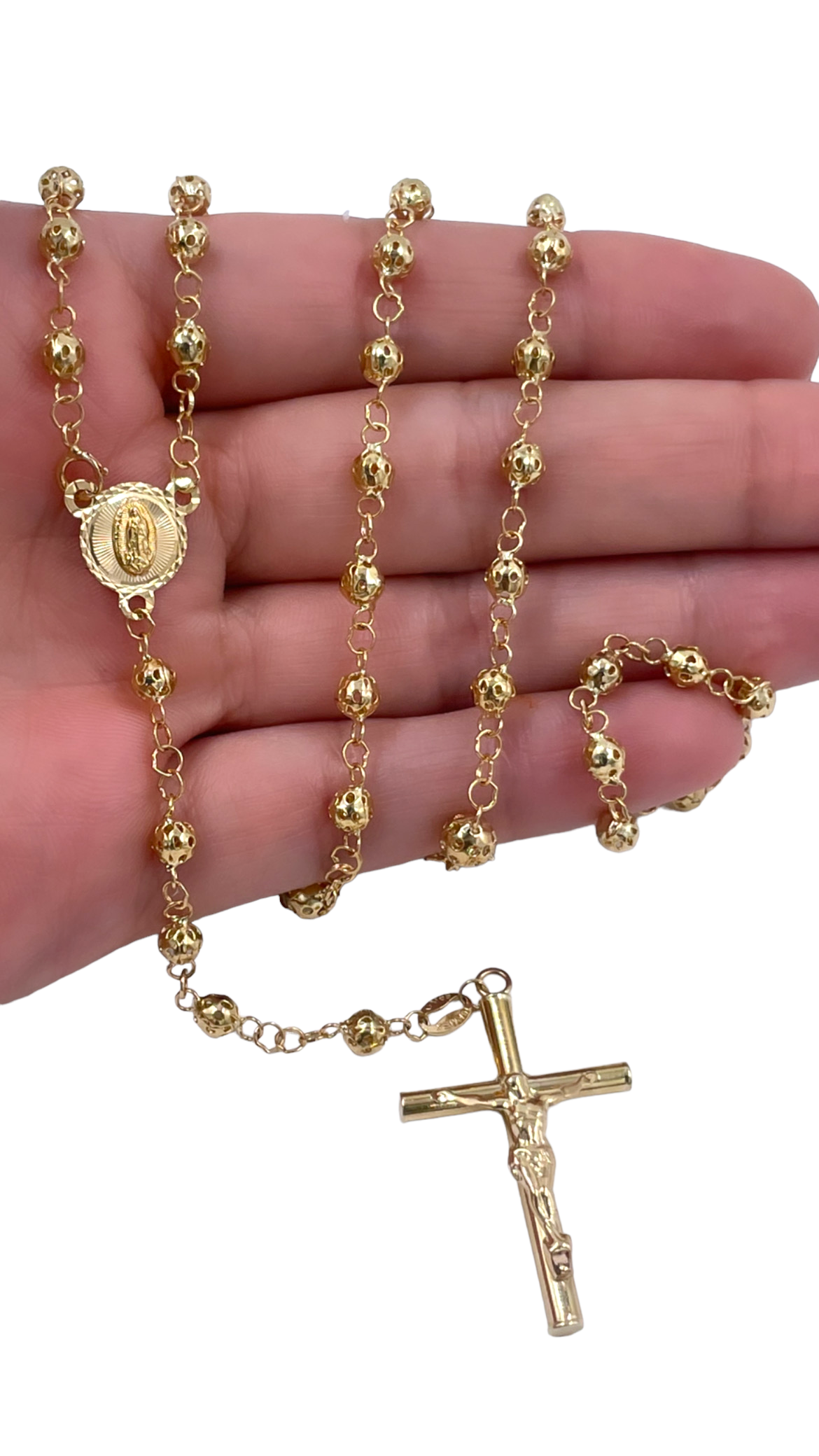 Rosario para Dama  Oro 10k