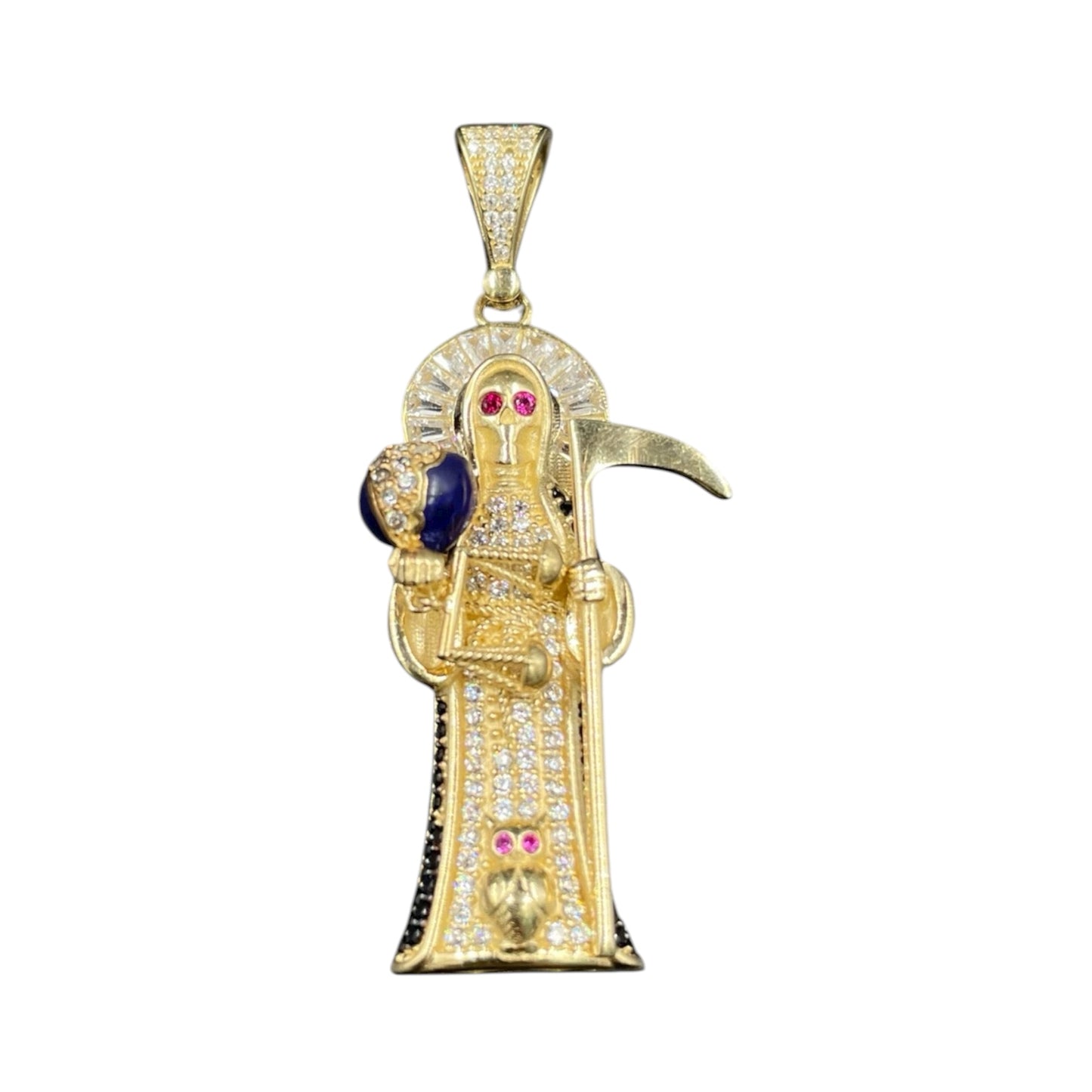 Dije Santa Muerte Oro 10k