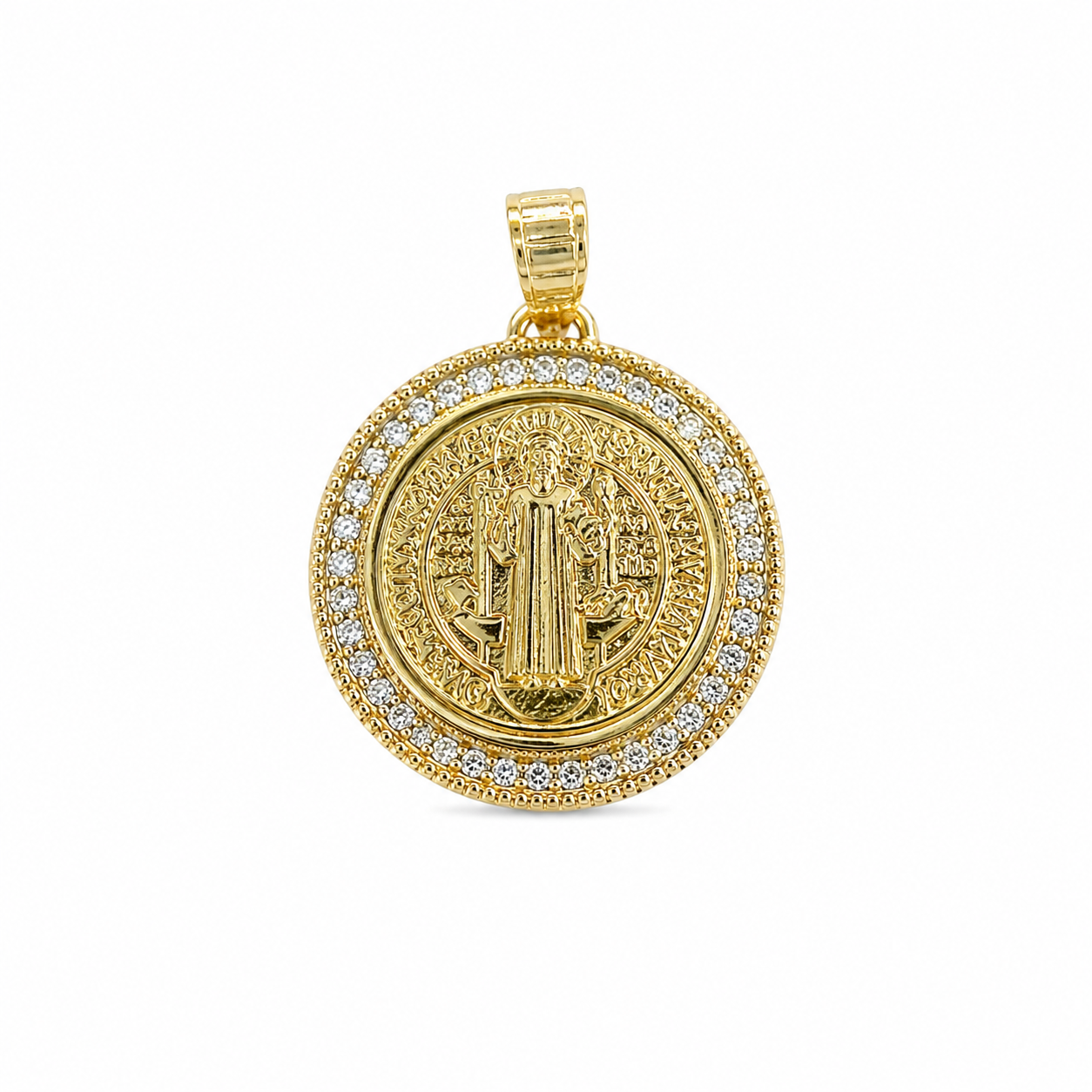 Medalla San Benito Oro 10k