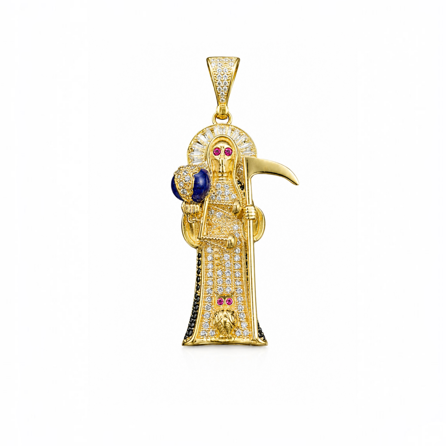 Dije Santa Muerte Oro 10k