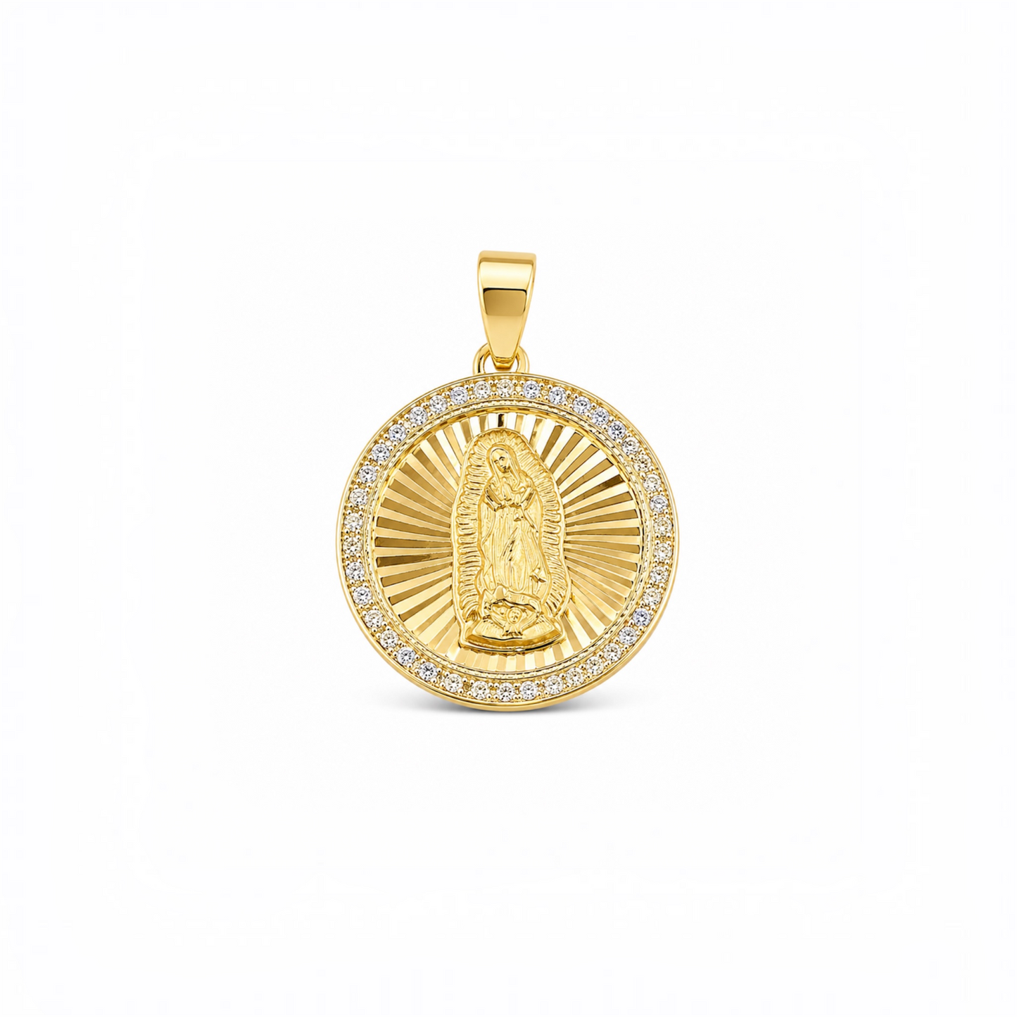 Medalla Virgen de Guadalupe Oro 10k