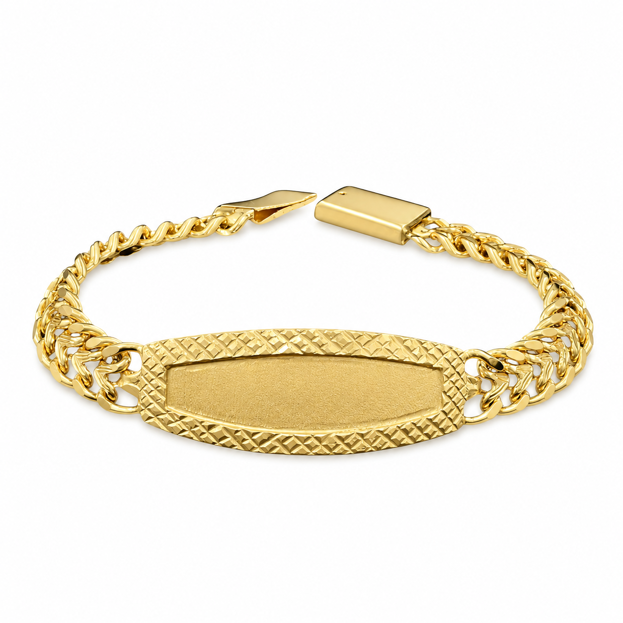 Esclava petatillo 15cm Oro 10k