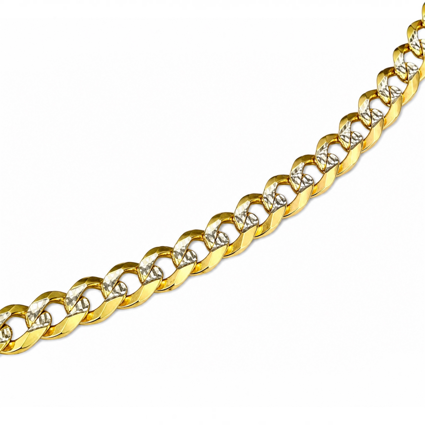Pulso diamantado Oro 10k