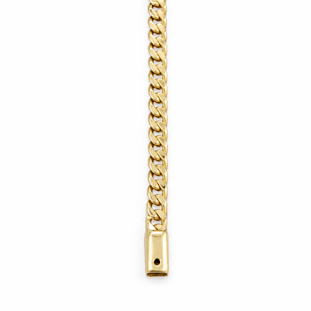 Pulso solido 16cm Oro 10k