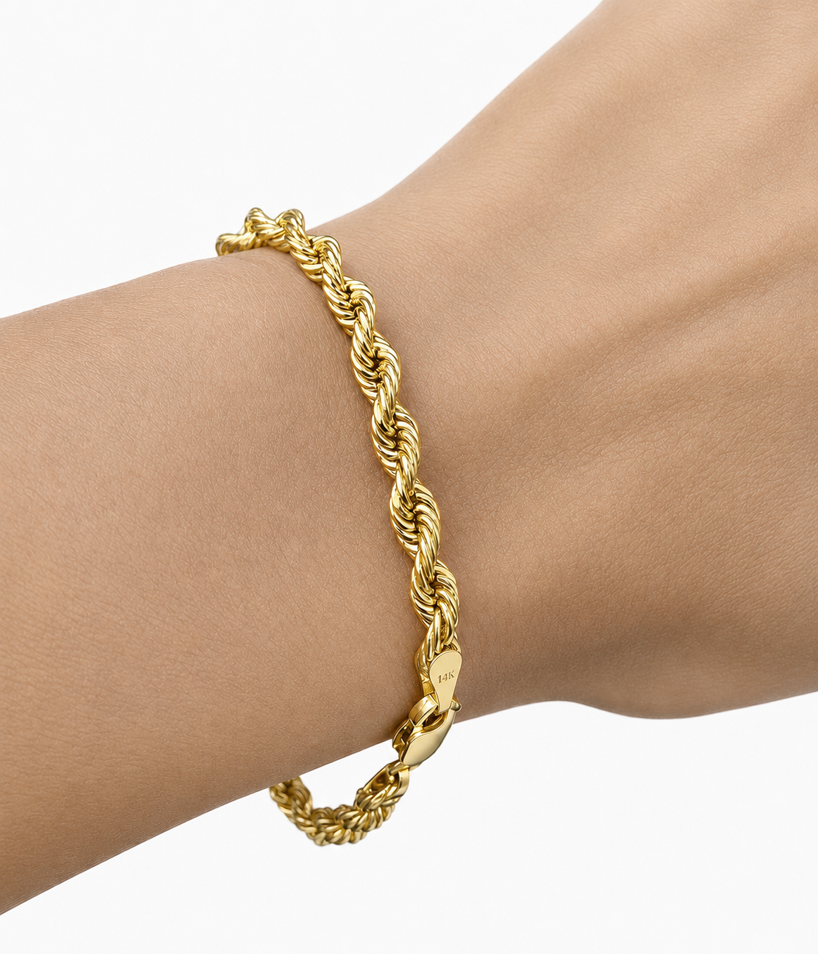 Pulso torzal dama 14K