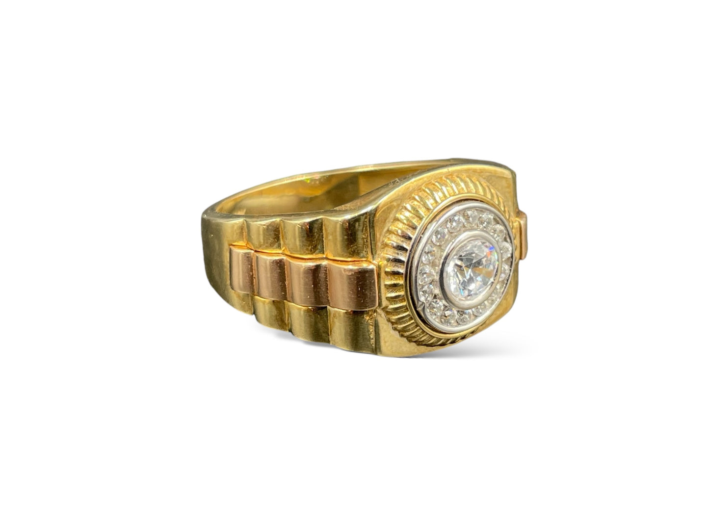 Anillo caballero Oro 10k