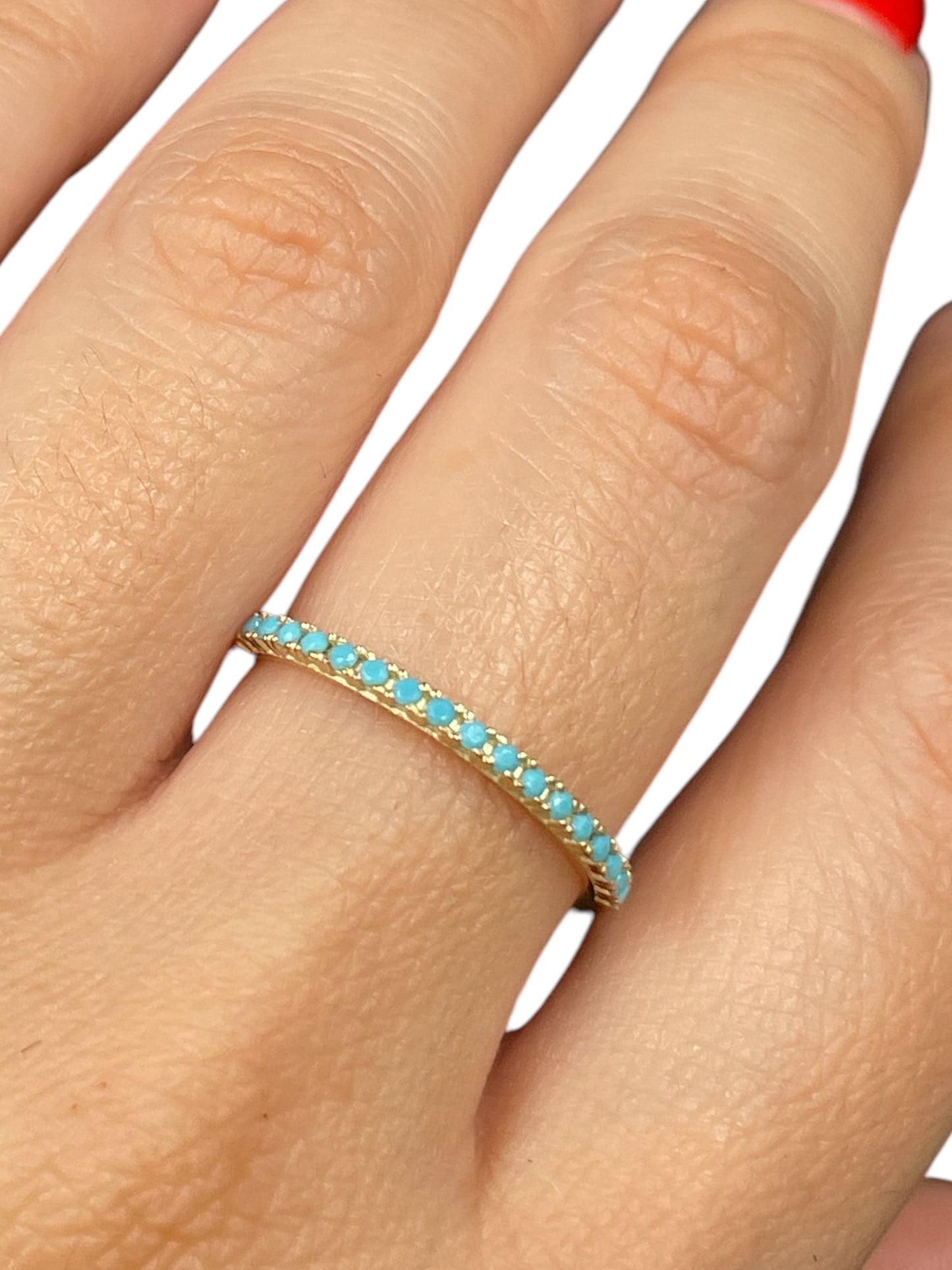 Anillo media churumbela Oro 10k