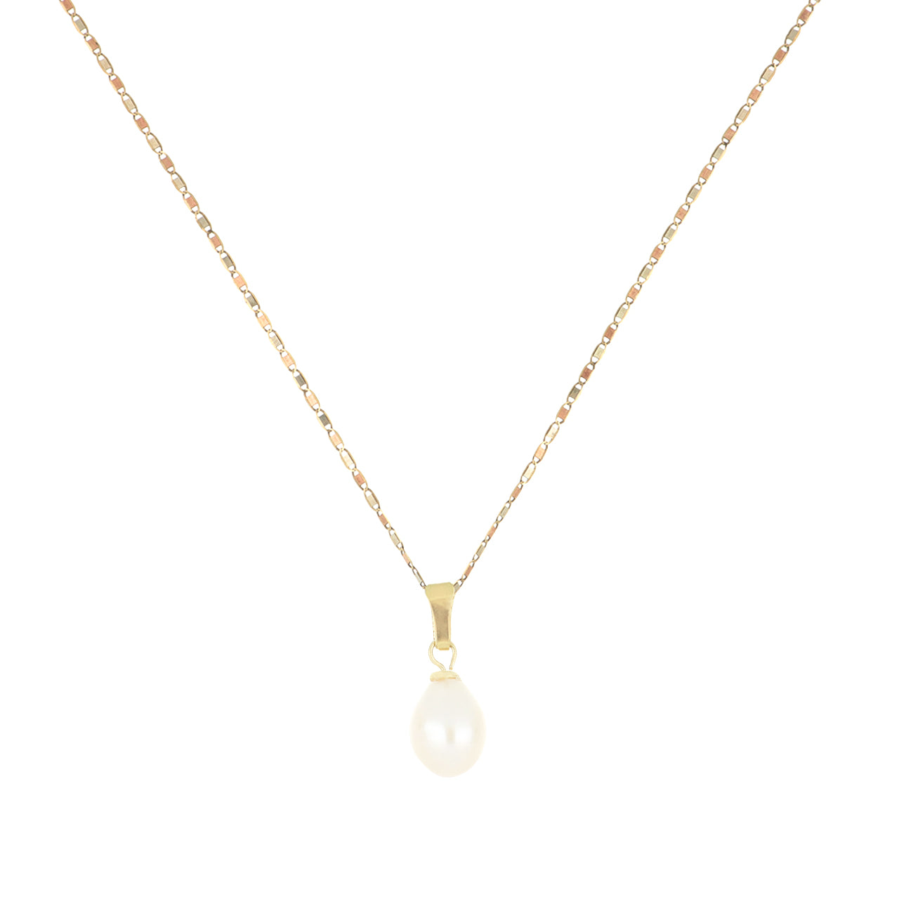 Gargantilla perla Oro 10k
