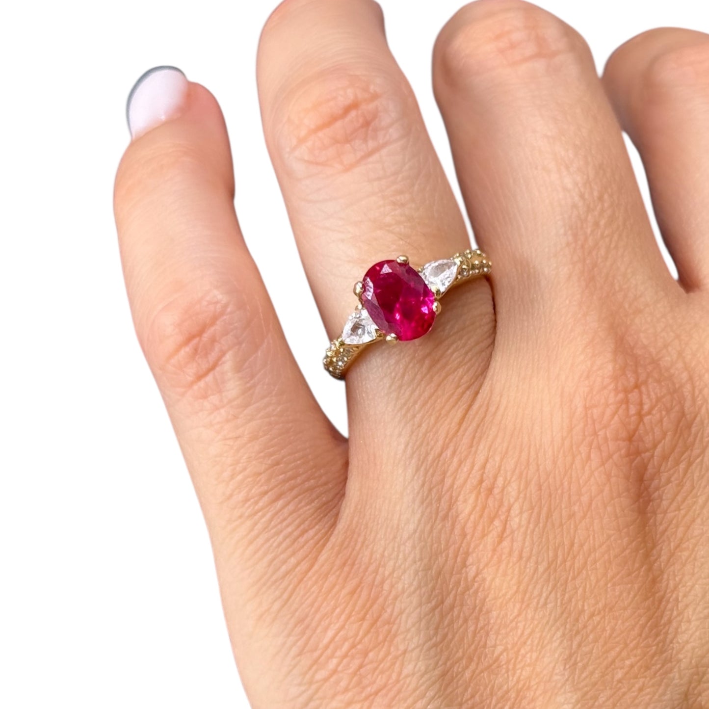 Anillo Victoria Oro 10k