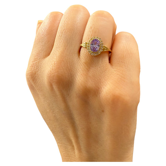 Anillo Sofía Oro 10k