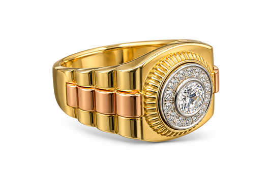 Anillo caballero Oro 10k