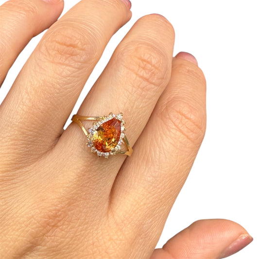 Anillo Leonor  Oro 10k