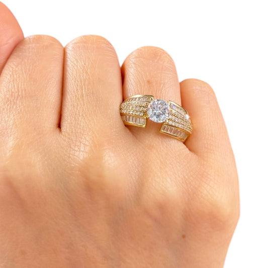 Anillo Cleopatra  Oro 10k