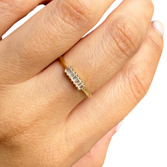 Anillo Leonor  Oro 10k