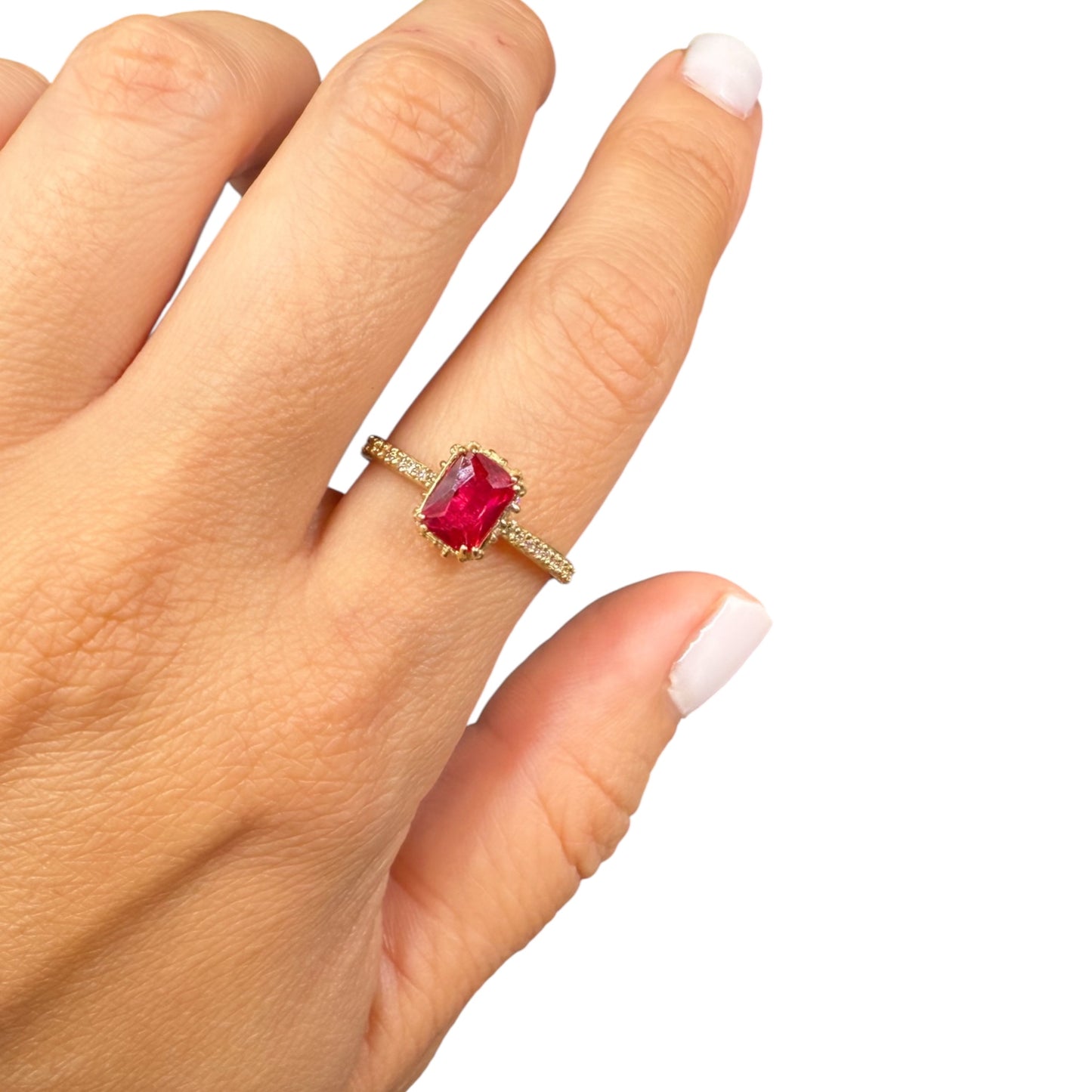 Anillo Alejandra Oro 10k