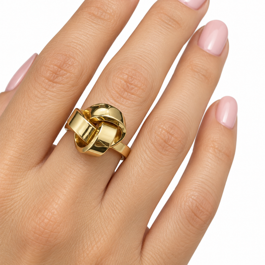 Anillo nudo Oro 10k