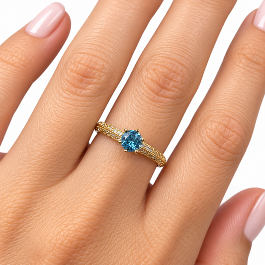 Anillo Astrid Oro 10k