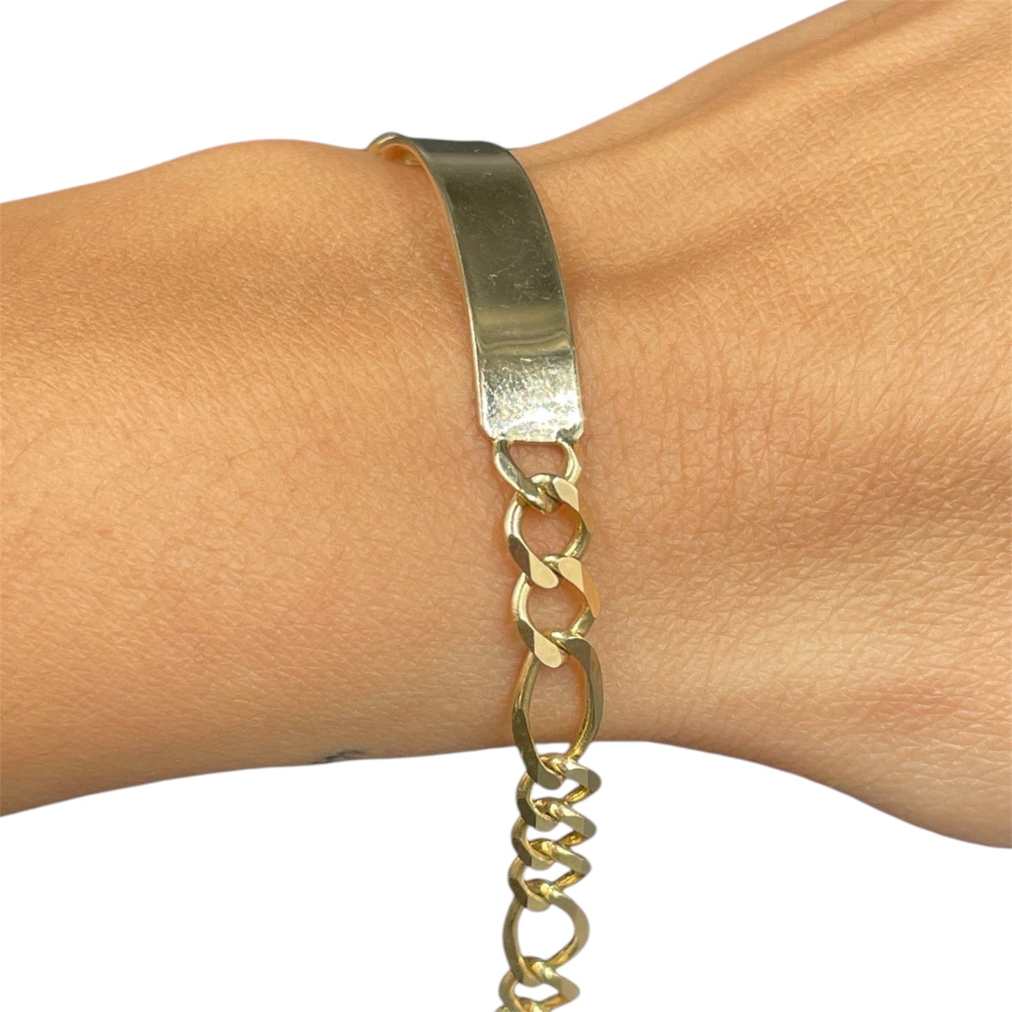 Esclava ligera dama Oro 10k