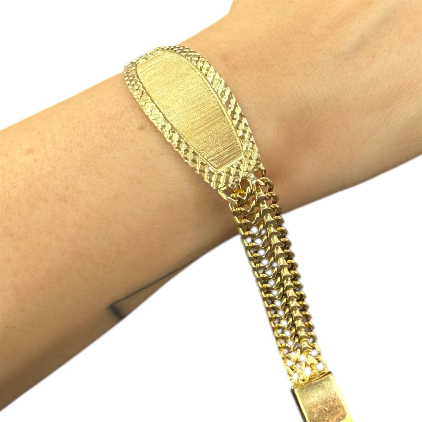 Esclava petatillo 18 cm  Oro 10k