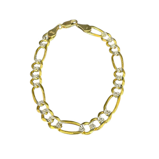 Pulso diamantado Oro 10k