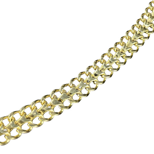 Pulso petatillo 18cm Oro10k