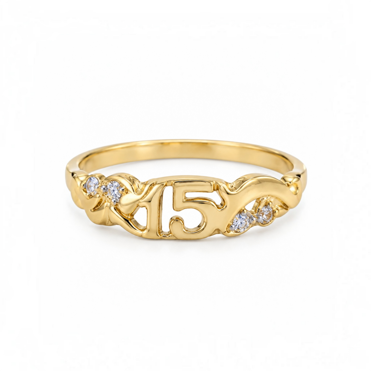 Anillo Charlote  Oro 10k