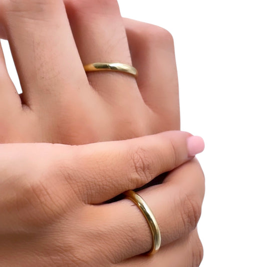 Argollas Trieste Oro 10k