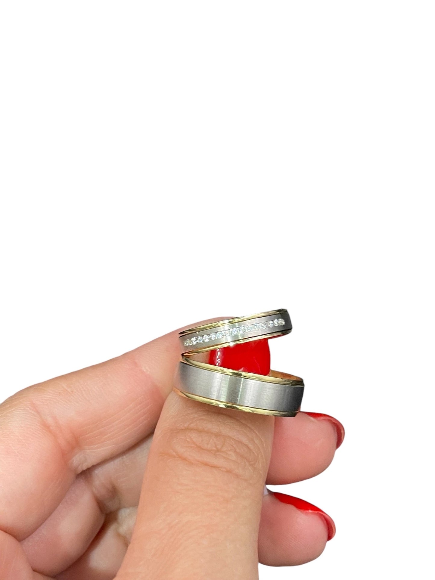 Argollas Parma Oro 14k