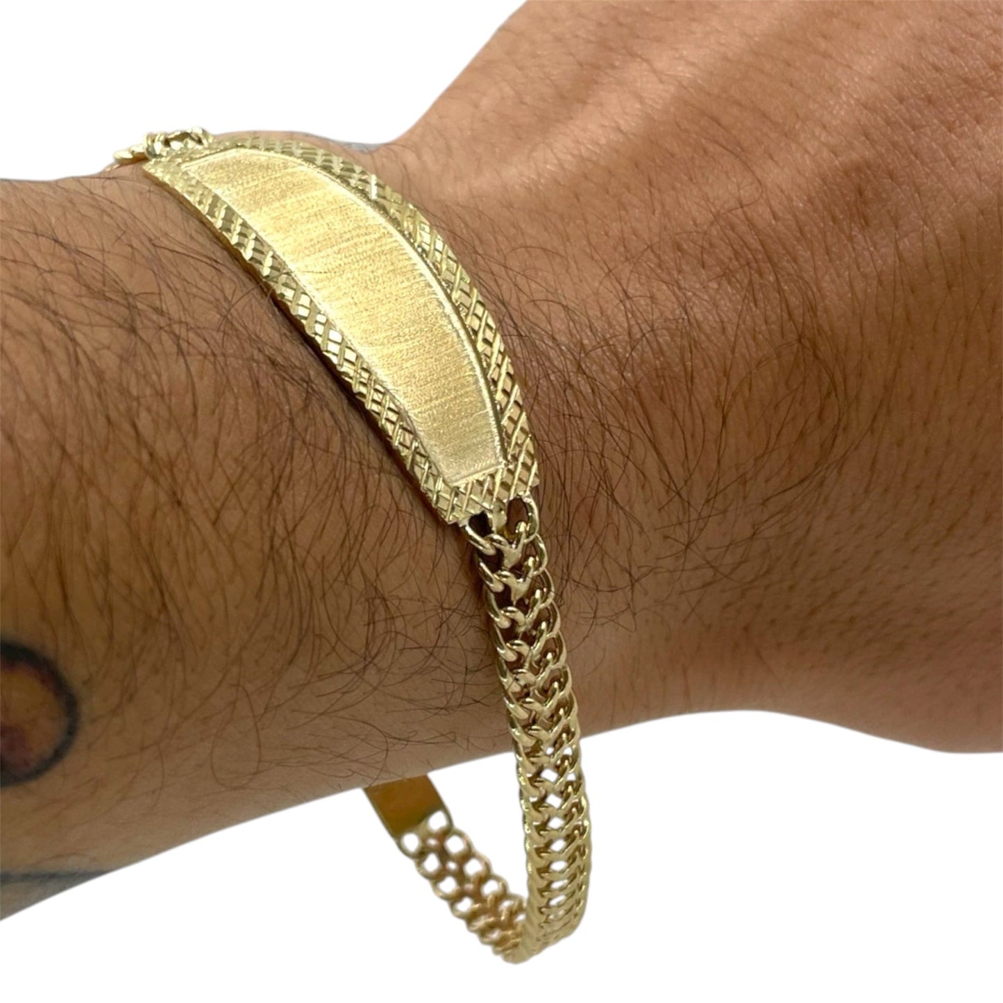 Esclava petatillo ligera Oro 10k