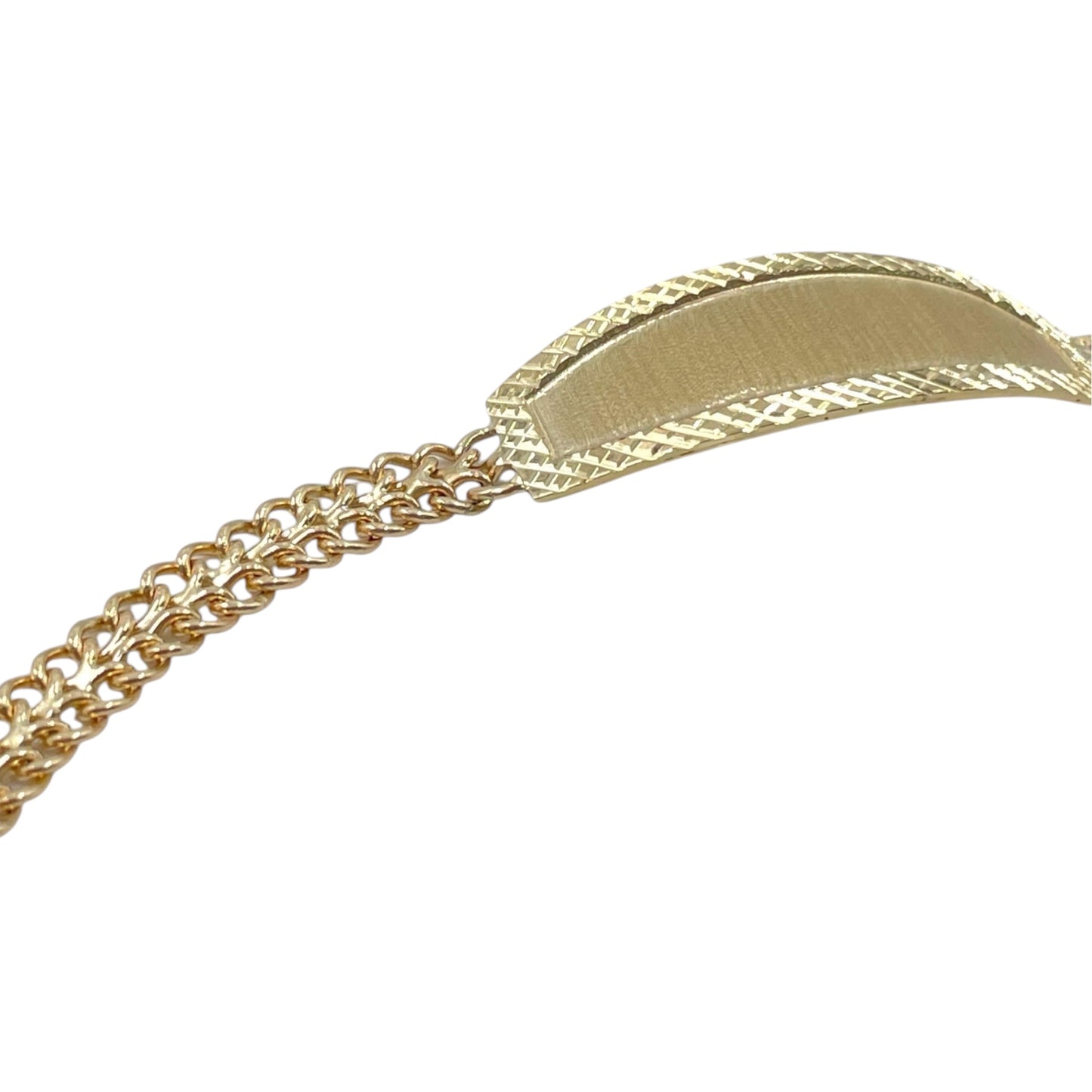 Esclava petatillo ligera Oro 10k