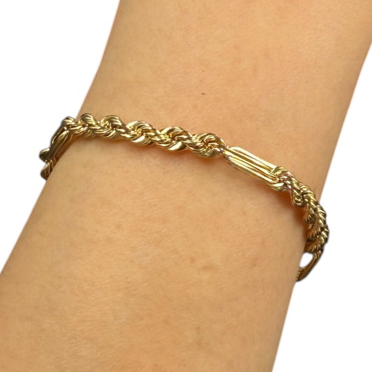 Pulso torzal dama Oro 10k