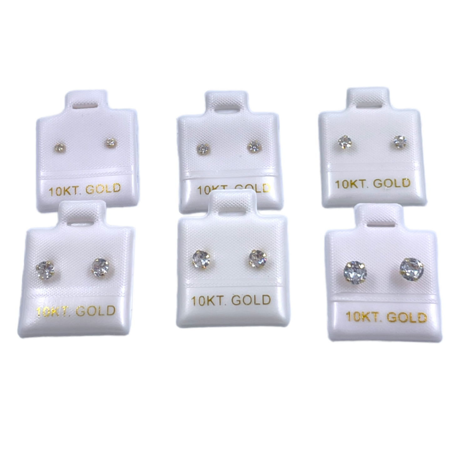 Kit #1 Broquel recto Oro 10k