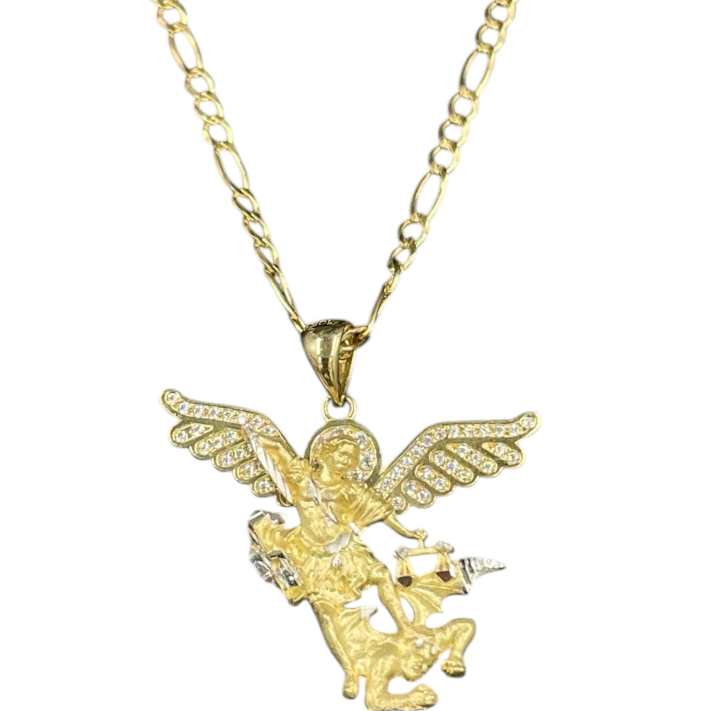 Cadena con San Miguel  Oro 10k