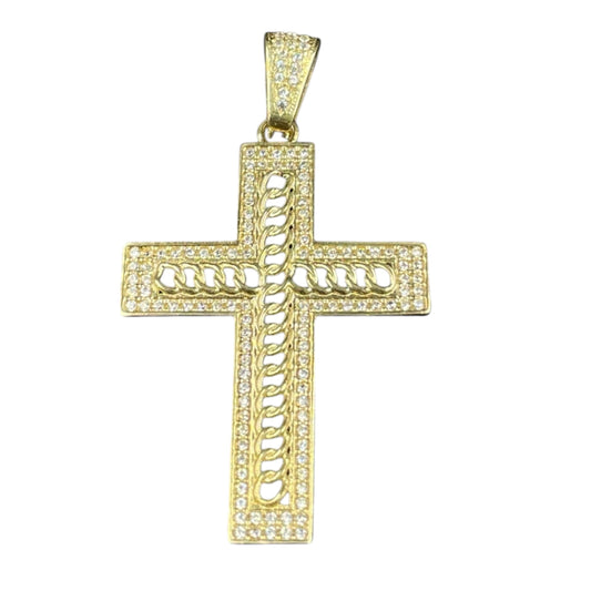 Cruz ligera Oro 10k