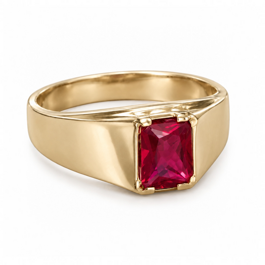 Anillo Caballero Oro 10k