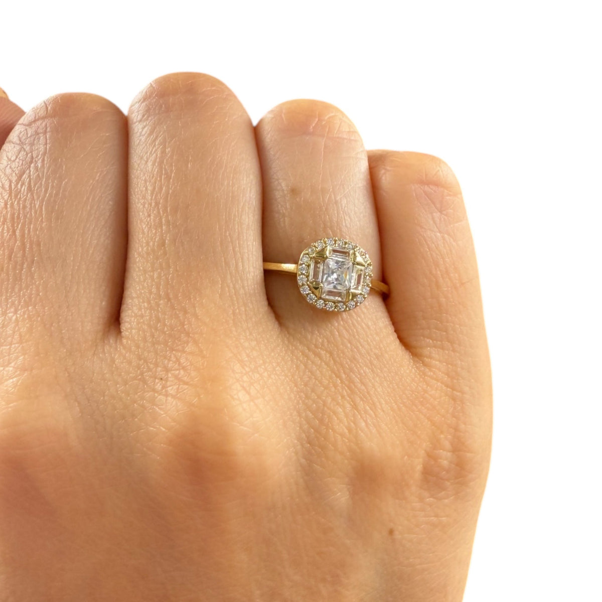 Anillo Lakshmi Oro 14k