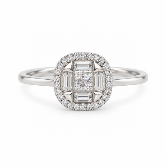 Anillo Iris Oro 14k