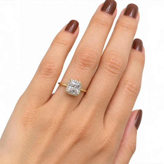 Anillo Perséfone Oro 10k