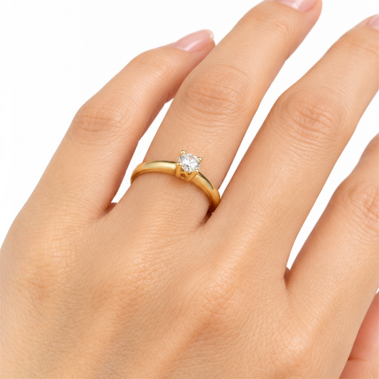 Anillo Inana Oro 10k