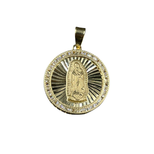 Medalla Virgen de Guadalupe Oro 10k
