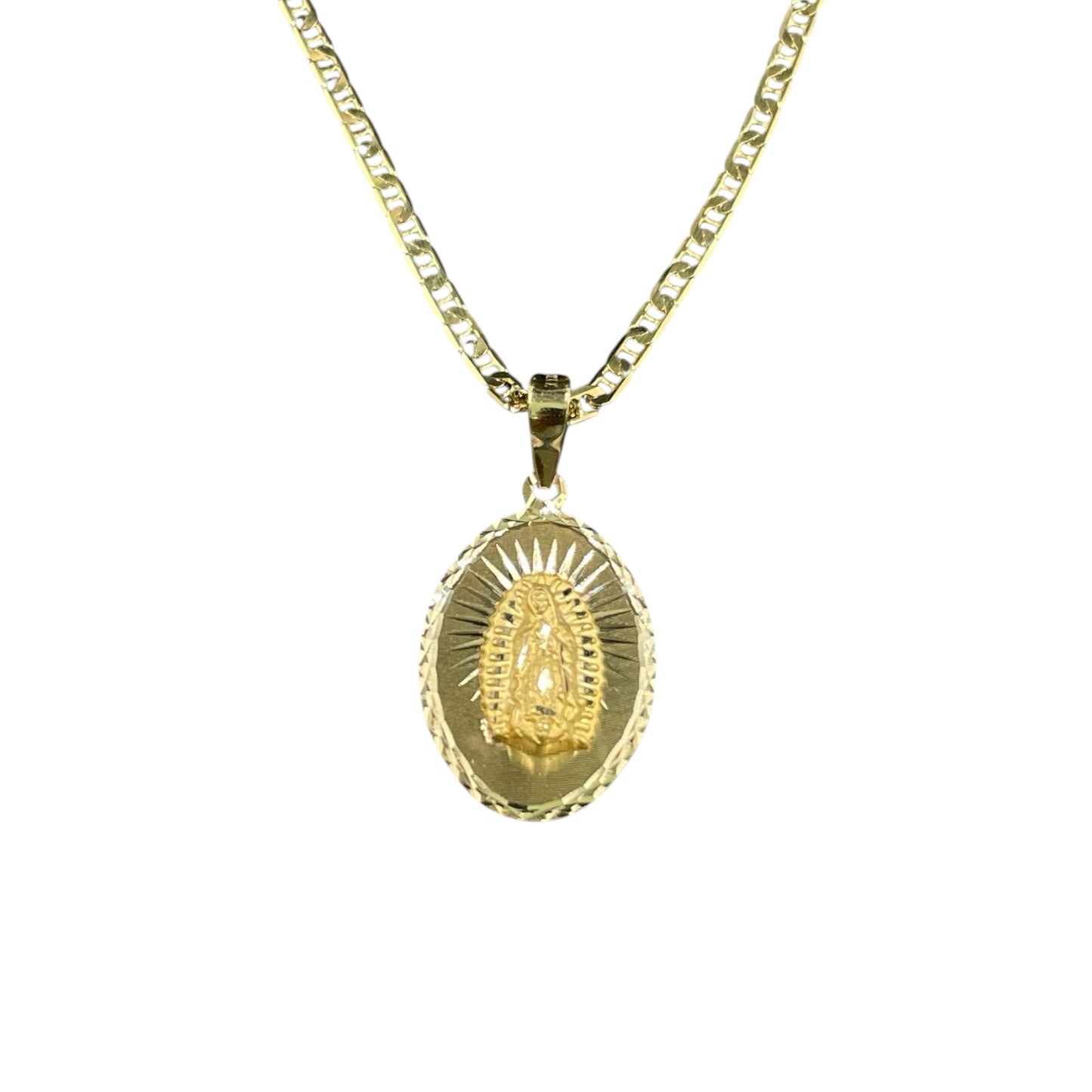 Cadena con medalla Oro 10k