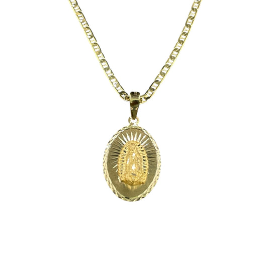 Cadena con medalla Oro 10k
