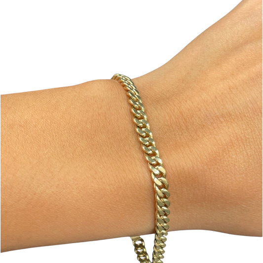 Pulso barbado solido 10k