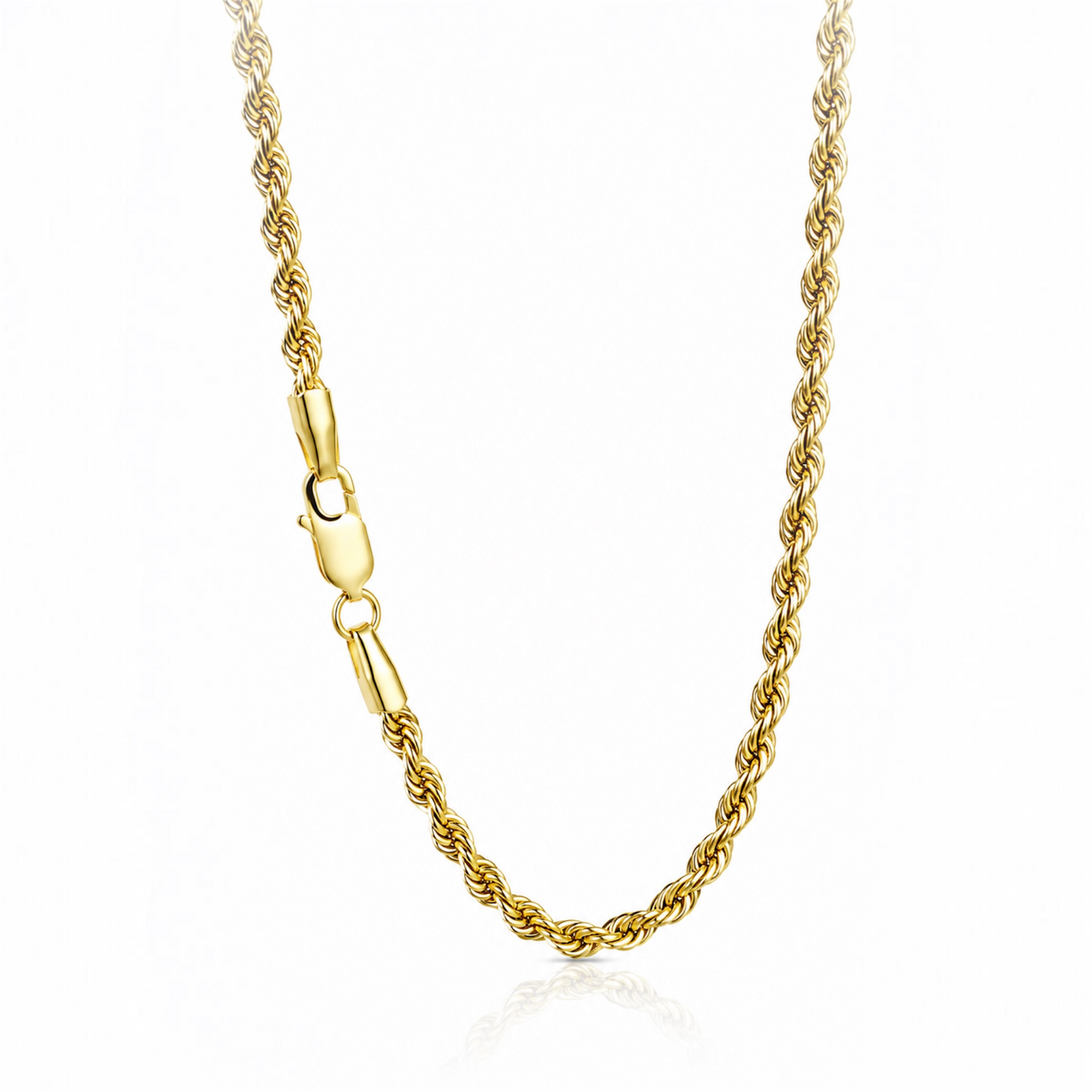 Cadena Torzal  60cm  Oro 10k