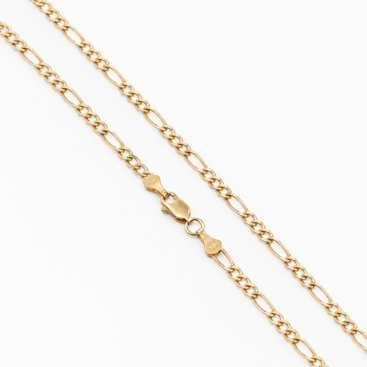 Cadena cartier 3 mm Oro 10k