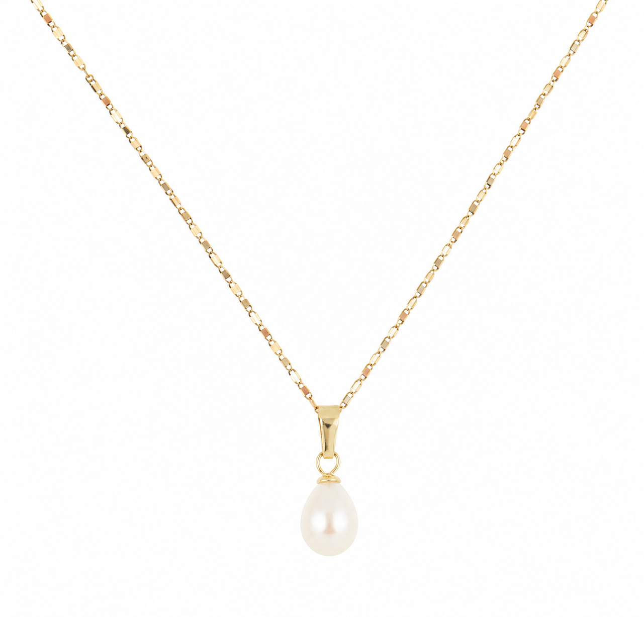 Gargantilla perla  Oro 10k