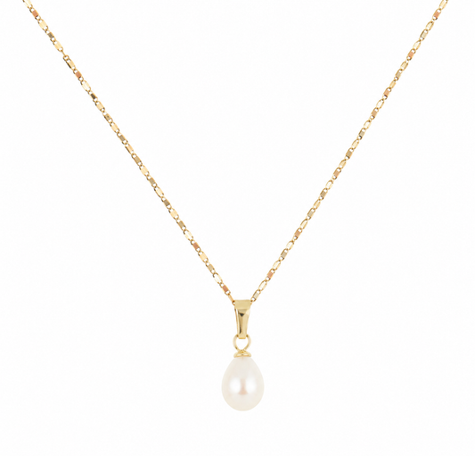 Gargantilla perla  Oro 10k